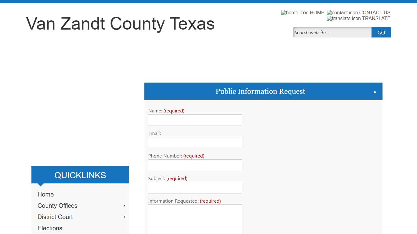 Van Zandt County, Texas